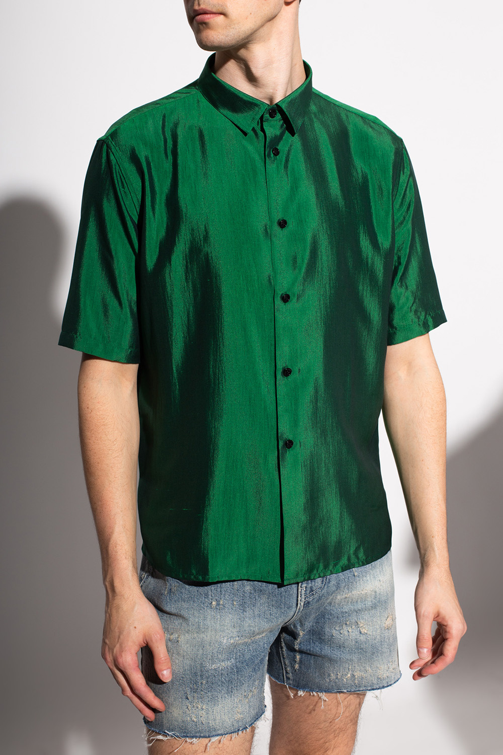 SchaferandweinerShops Japan - sleeve shirt Saint Laurent